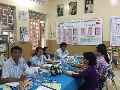 Đảng uỷ Phường Hiệp Thành tiến hành kiểm tra
