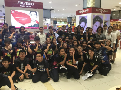 Tiết học thực tế tại AEON Mall Bình Dương Canary - Nhà máy Yakult Việt Nam