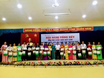 Hội nghị Tổng kết Hội thi Giáo viên dạy giỏi cấp Thành phố Năm học 2018 - 2019