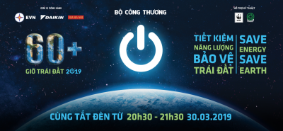 Hưởng ứng Giờ Trái đất năm 2019