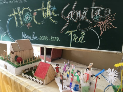 Hội thi sáng tạo trẻ vòng trường - Năm học 2018 - 2019