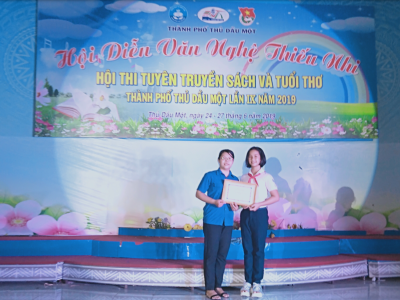 Hội thi tuyên truyền sách và tuổi thơ - Hội diễn văn nghệ hè 2019.
