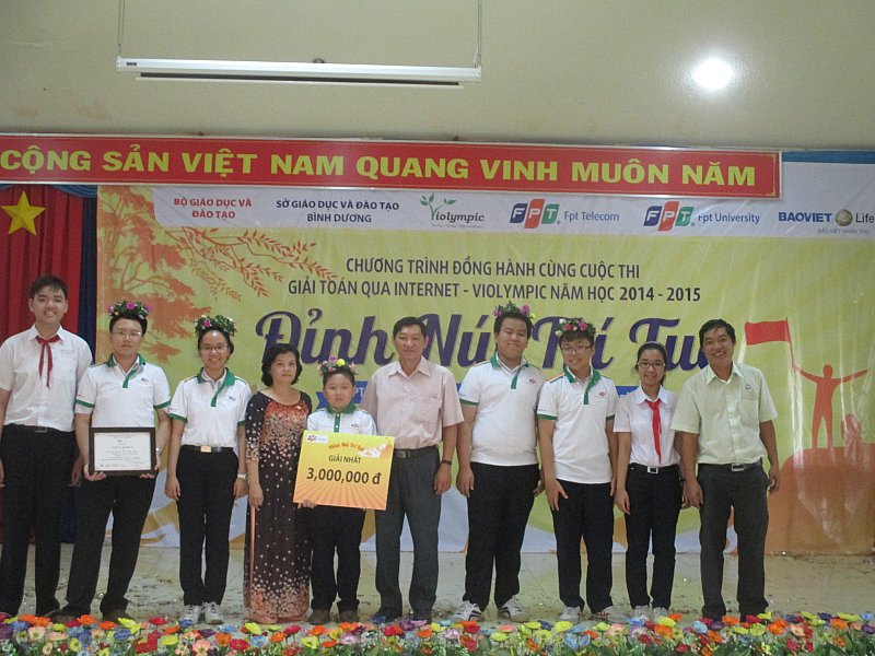 Trường THCS Chu Văn An xuất sắc đạt hạng nhất