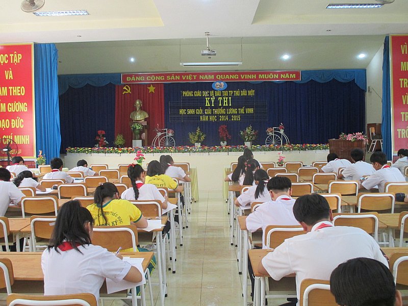 Trường tham gia tích cực giải thưởng Lương Thế Vinh