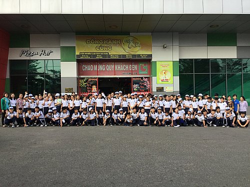 Tiết học thực tế tại siêu thị Big C - Bình Dương
