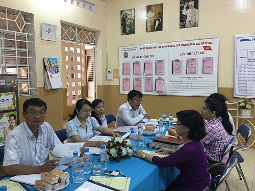 Đảng uỷ Phường Hiệp Thành tiến hành kiểm tra