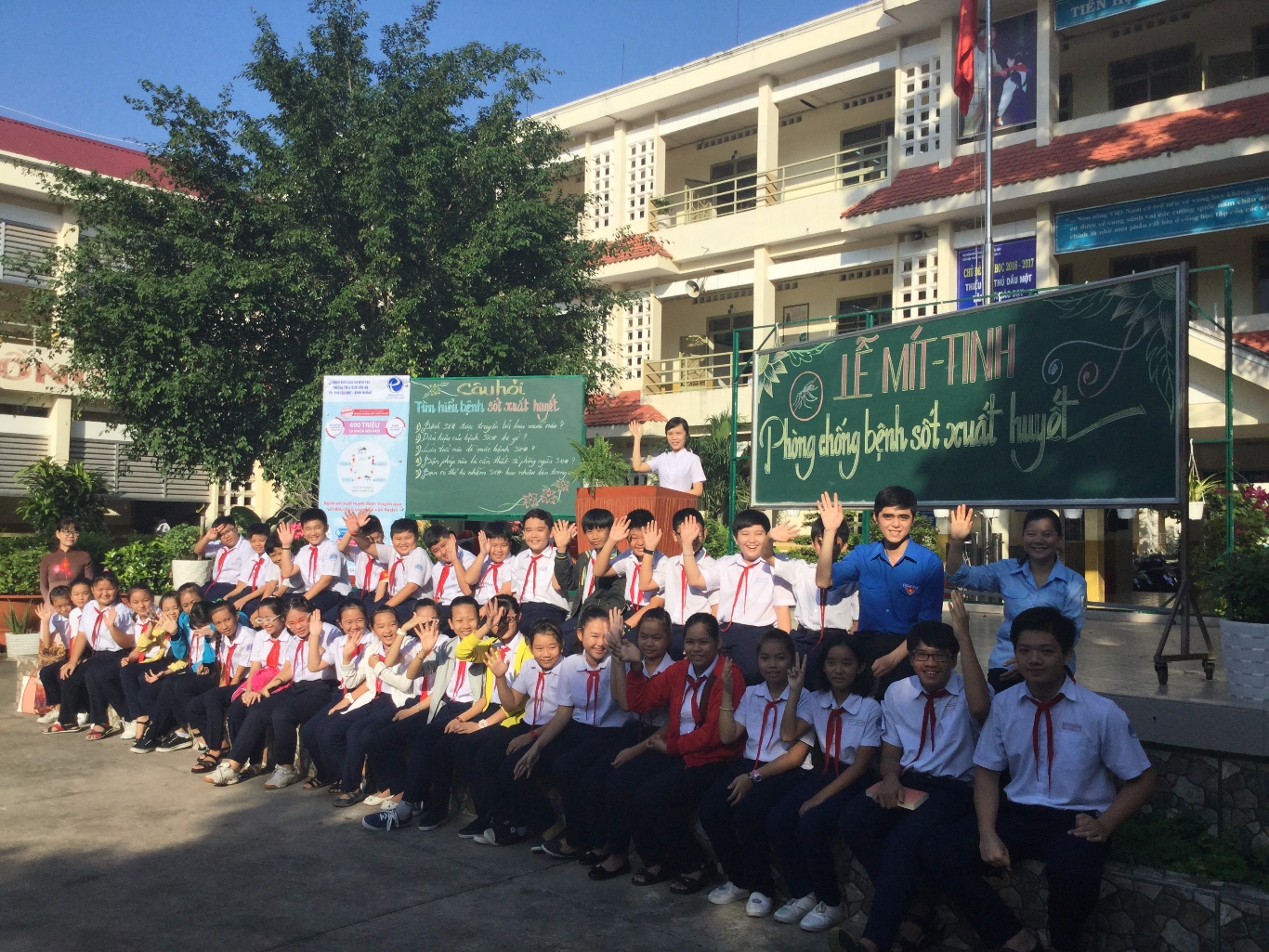 Lễ mit-tinh Phòng chống bệnh sốt xuất huyết