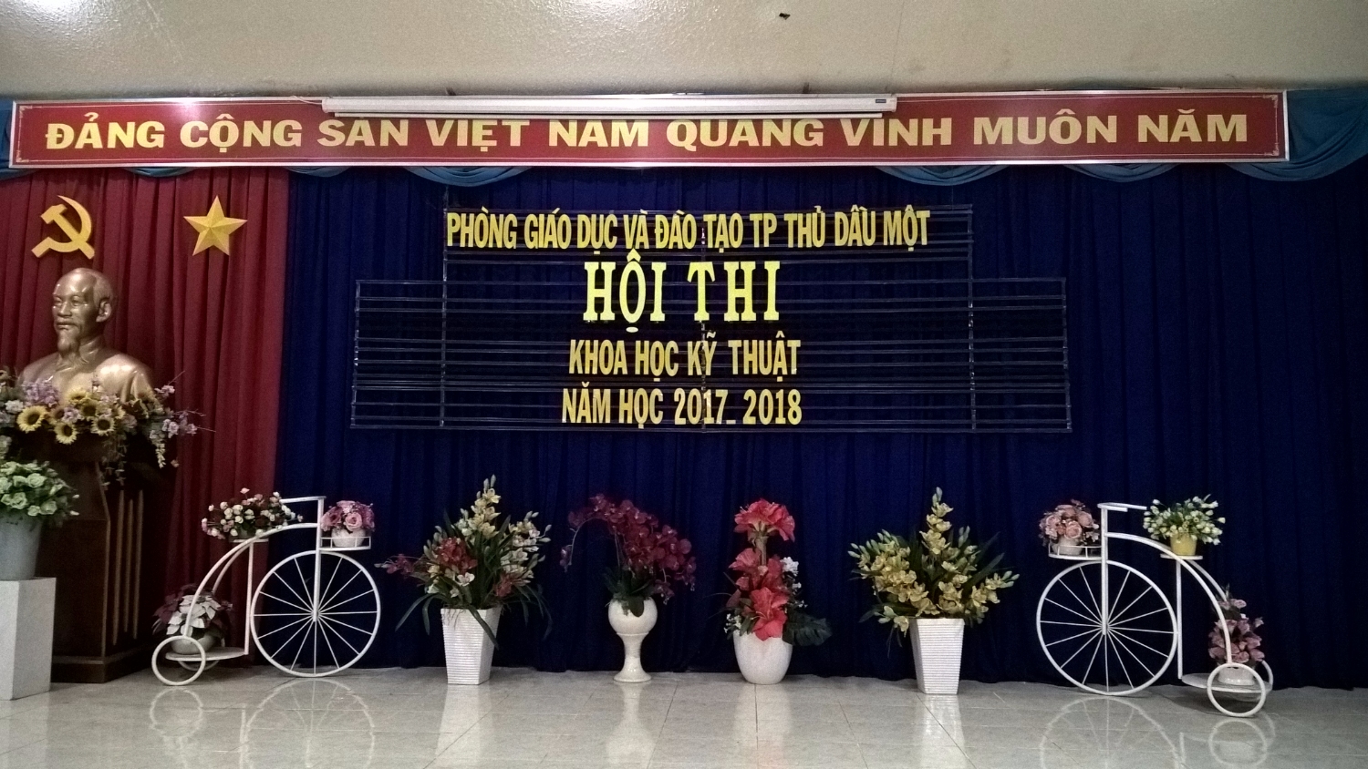 Hội thi Khoa học Kỹ thuật cấp Thành phố NH 2017 - 2018