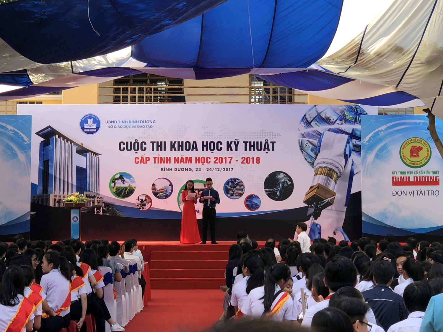 Cuộc thi Khoa học Kỹ thuật cấp Tỉnh năm học 2017 - 2018