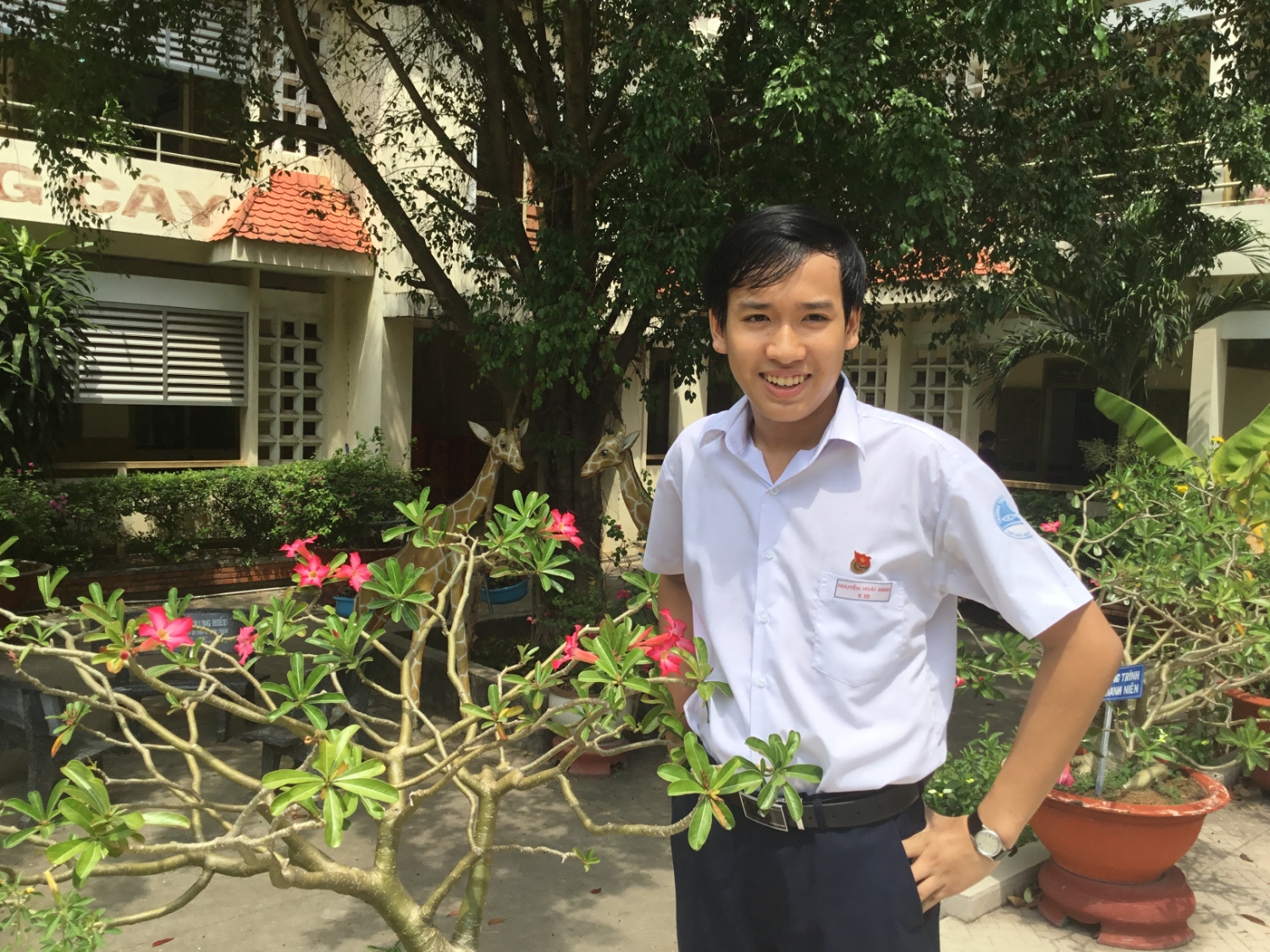 Nguyễn Hoài Minh giải nhì môn Toán