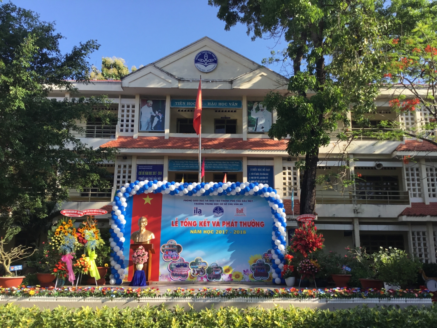Lễ tổng kết năm học 2017 - 2018