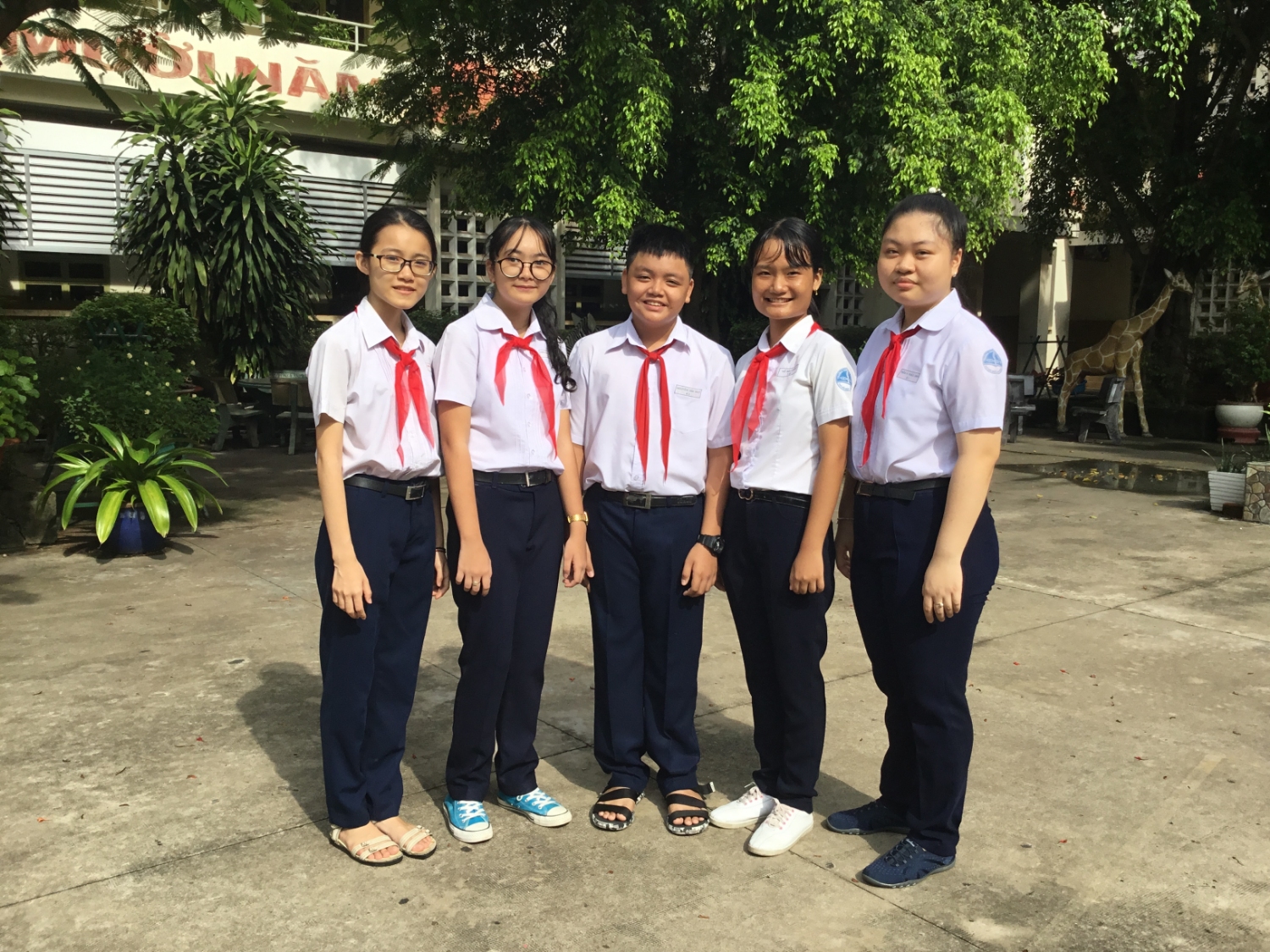 Đại biểu Đại hội Cháu ngoan Bác Hồ - Trường THCS Chu Văn An