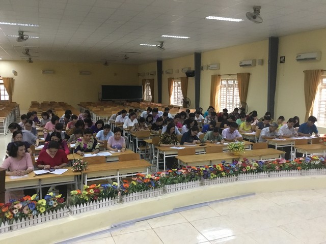 Hội thi giáo viên giỏi vòng trường - Năm học 2018 - 2019