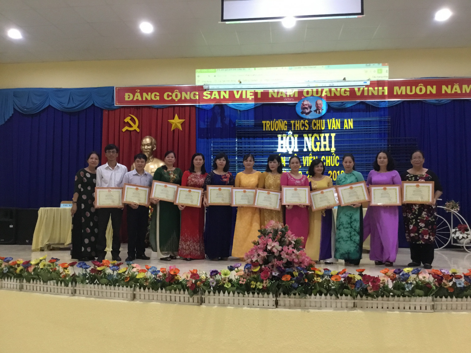 Chiến sĩ thi đua cơ sở - Năm học 2017 - 2018