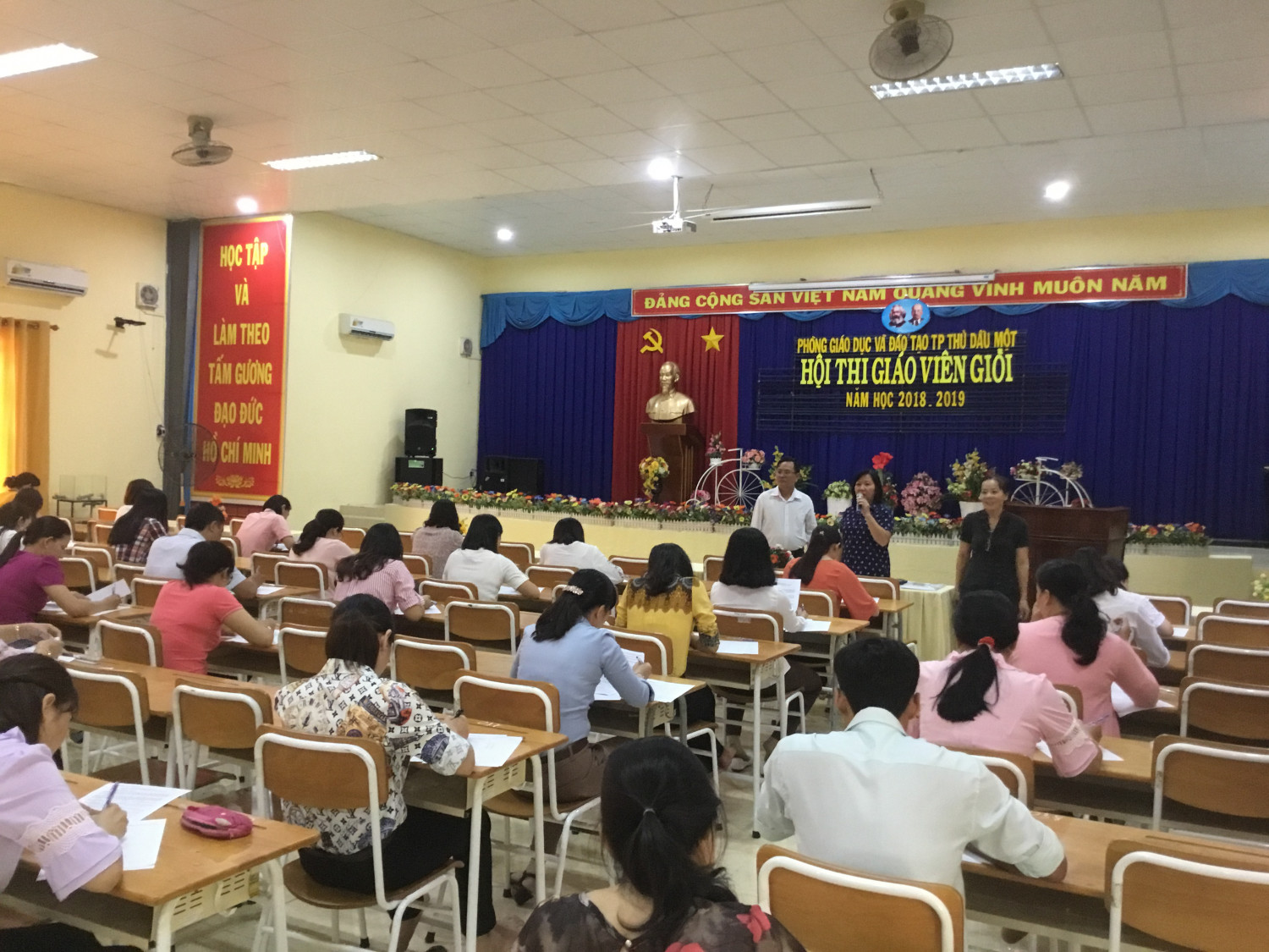 Hội thi giáo viên giỏi vòng Thành phố năm học 2018 - 2019