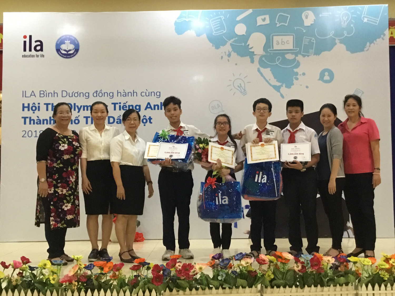 Kết quả Hội thi Olympic tiếng Anh cấp Thành phố năm học 2018 - 2019