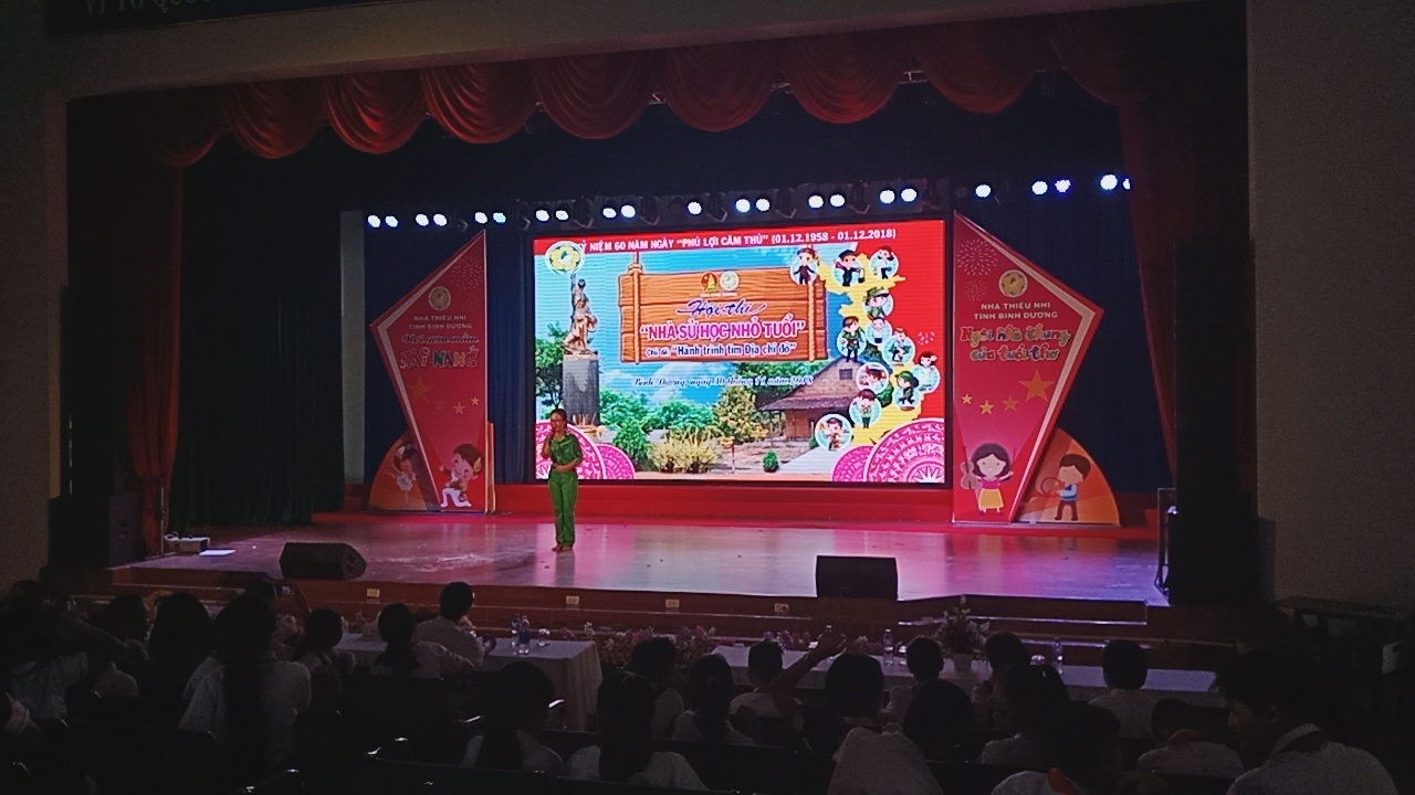 Hội thi " Nhà sử học nhỏ tuổi " tỉnh Bình Dương năm 2018