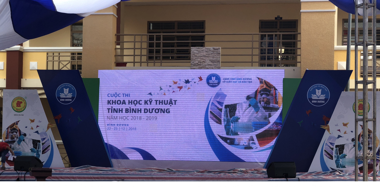 Cuộc thi Khoa học kỹ thuật tỉnh Bình Dương Năm học 2018 - 2019