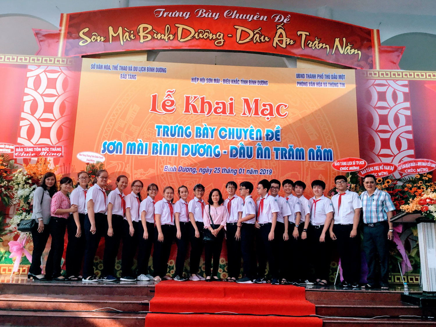 Lễ khai mạc trưng bày chuyên đề: Sơn mài Bình Dương - Dấu ấn trăm năm