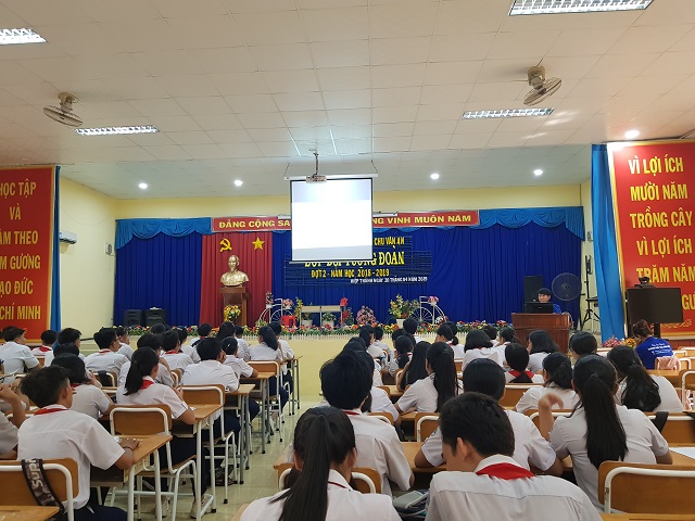 Lớp đối tượng Đoàn đợt 2 - Năm học 2018 - 2019