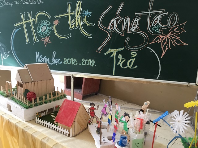 Hội thi sáng tạo trẻ vòng trường - Năm học 2018 - 2019