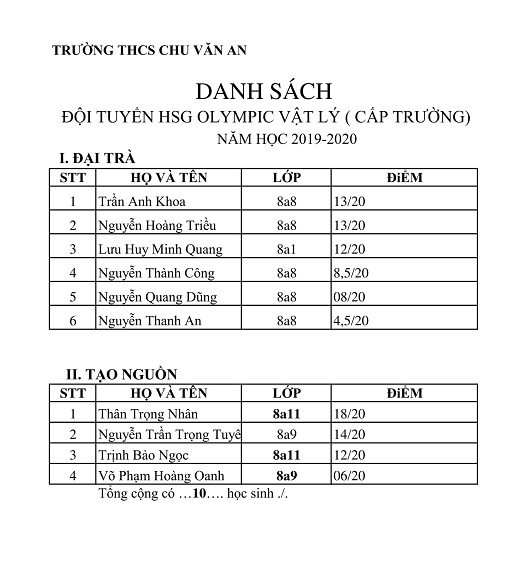 hsg ly 8 2019 2020 2