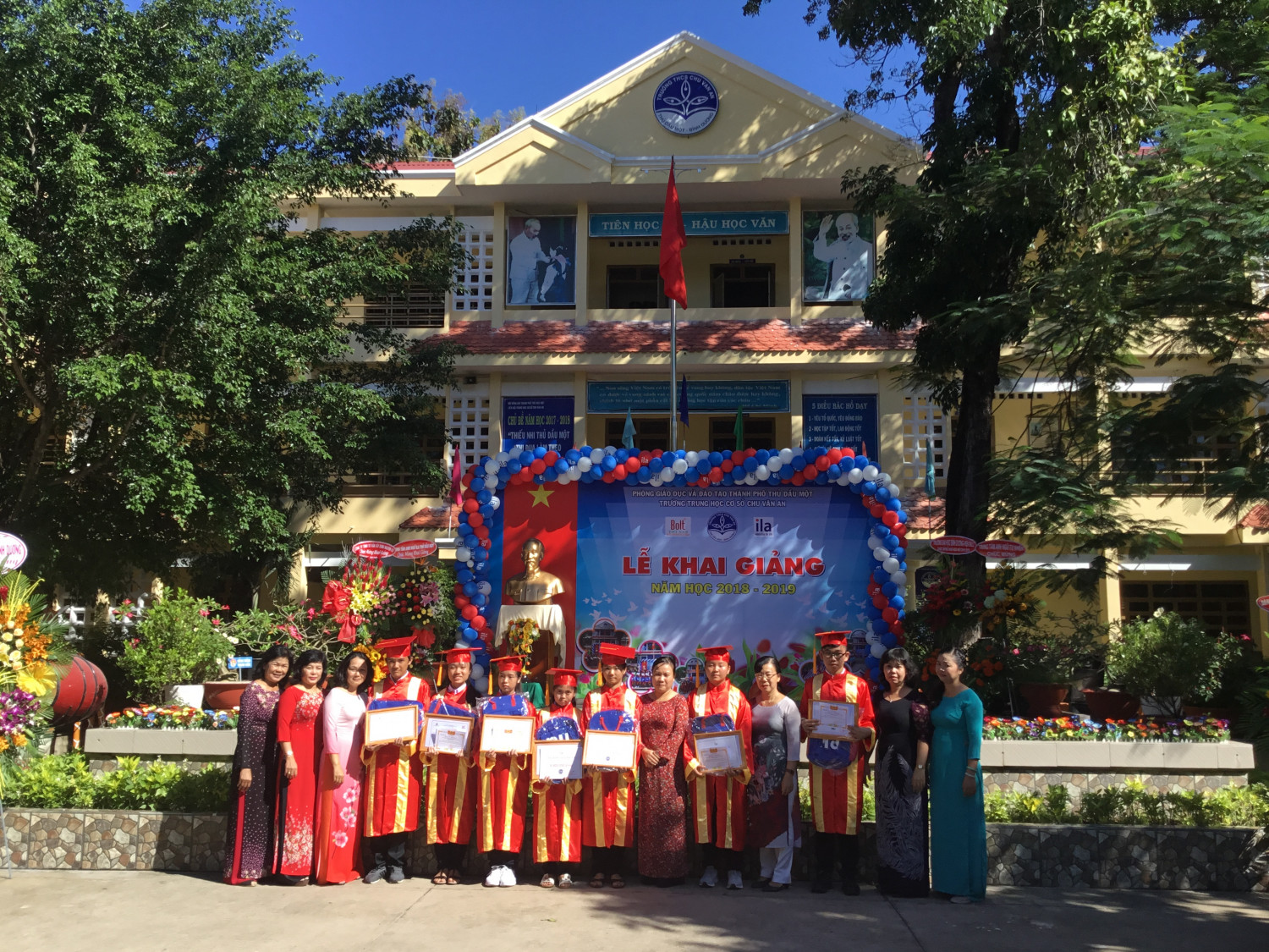 Học sinh tiêu biểu năm học 2018 - 2019