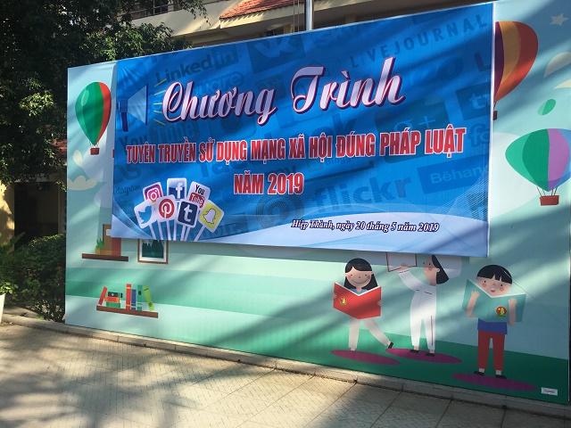 Chương trình Tuyên truyền sử dụng mạng xã hội đúng pháp luật năm 2019