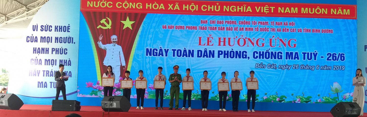 Lễ hưởng ứng Ngày toàn dân phòng, chống ma túy - 26/6