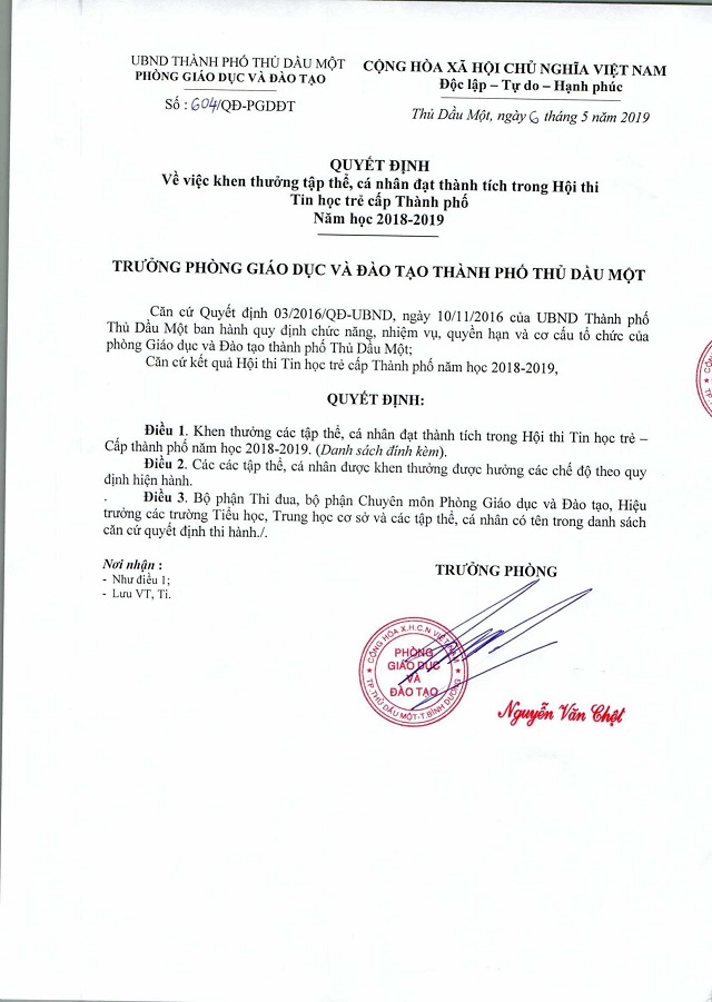 ket qua hoi thi tin hoc tre 2019 1
