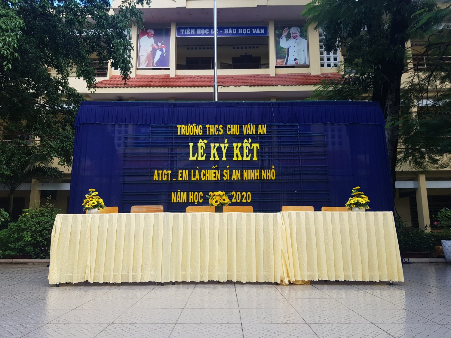 Lễ Ký kết: An toàn gia thông - Em là chiến sĩ an ninh nhỏ