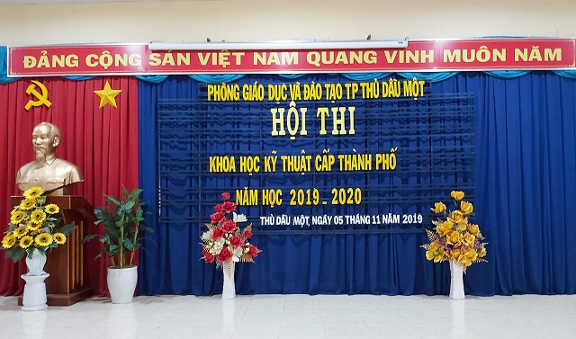 Hội thi Khoa học Kỹ thuật cấp Thành phố - Năm học 2019-2020
