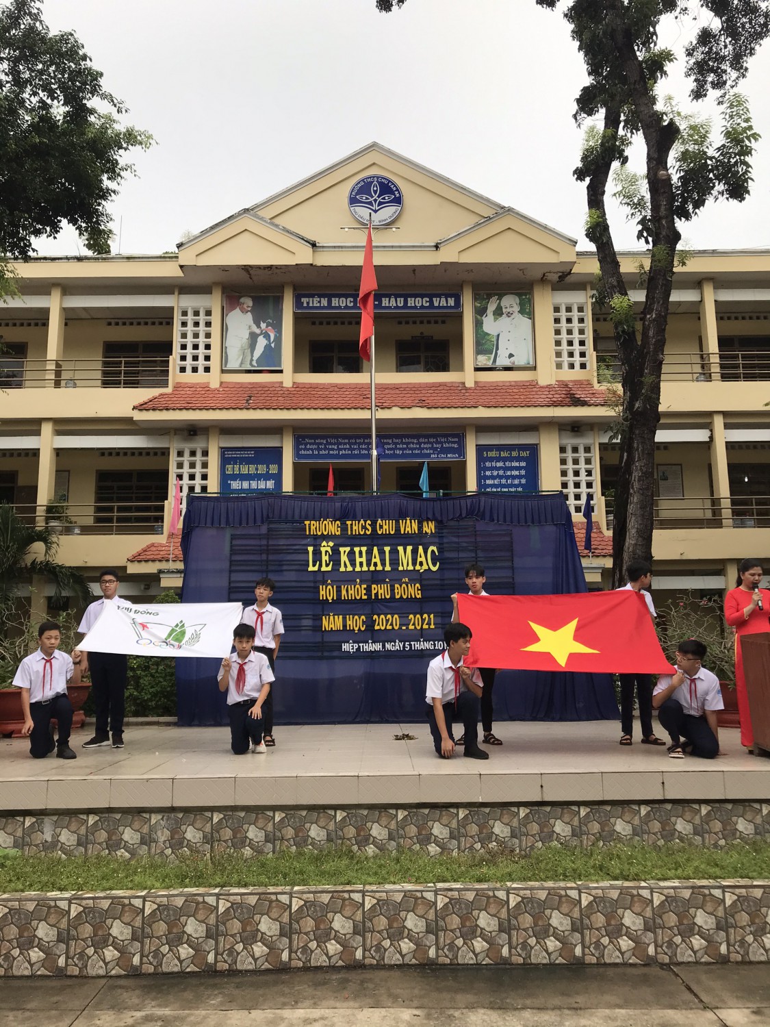 Lễ khai mạc Hội khỏe Phù Đổng - Năm học 2020 - 2021
