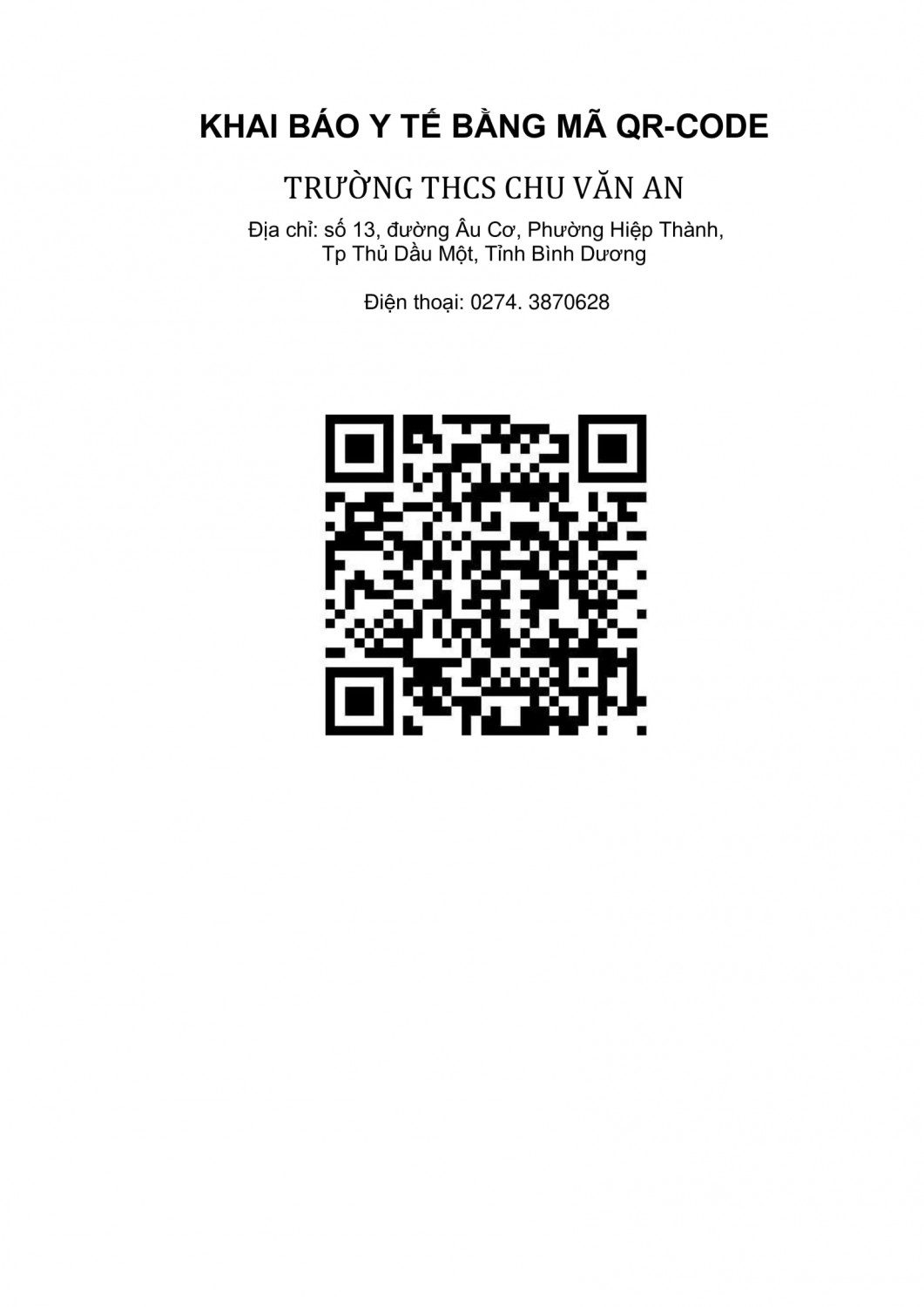 Mau in khai bao qua QRCODE truong 1