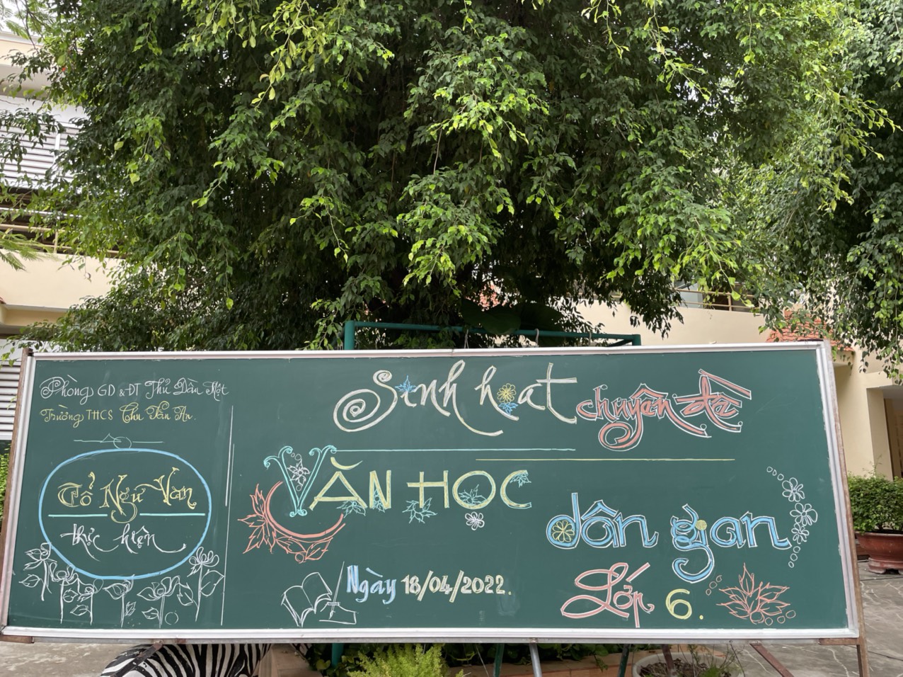 Sinh hoạt chuyên đề Tổ Ngữ văn, Trường THCS Chu Văn An, thành phố Thủ Dầu Một, tỉnh Bình Dương